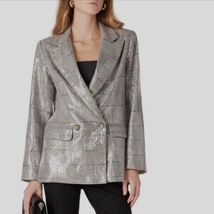 Waverly Grey Sequin Blazer